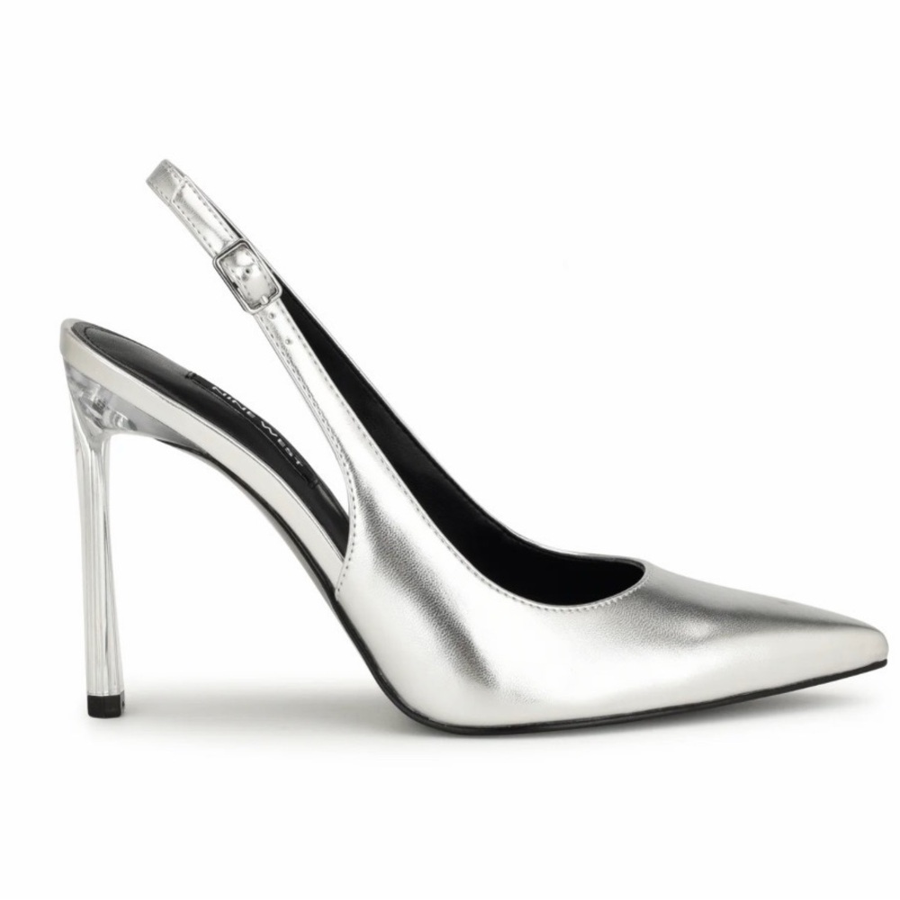 NWOT Nine West Felina Pointy Toe Slingback Pumps